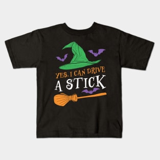 Yes, I Can Drive A Stick Kids T-Shirt